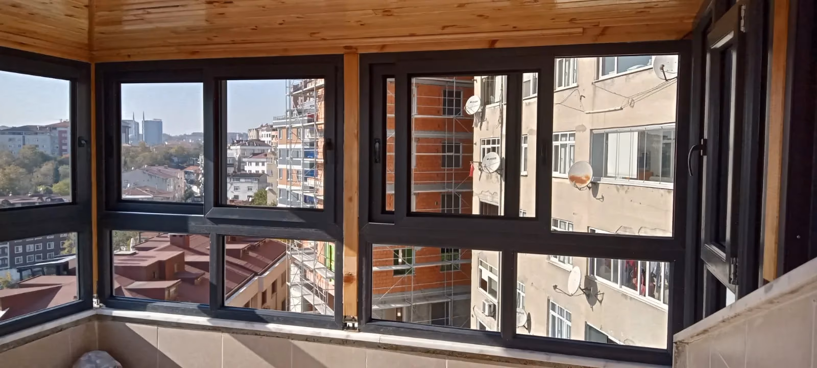 Eyüpsultan cam balkon — Eyüpsultan, EF Yapı Dekor referans işi 11